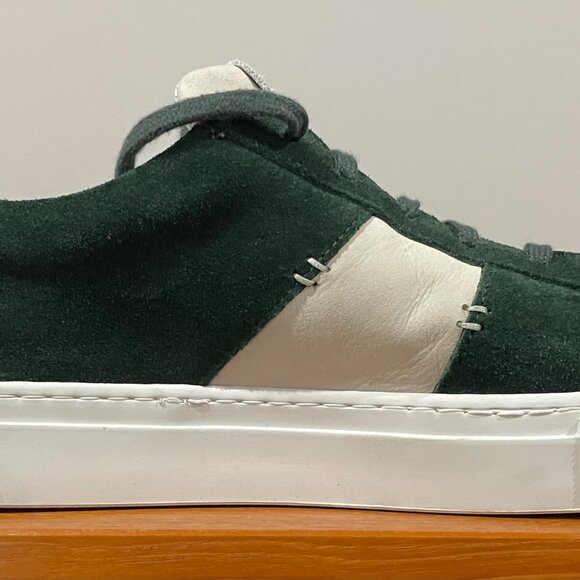GREATS Sneakers ~ Men's Royale 2.0 Lace Up ~ Hunter Green Suede ~ Size 7 - Picture 3 of 8